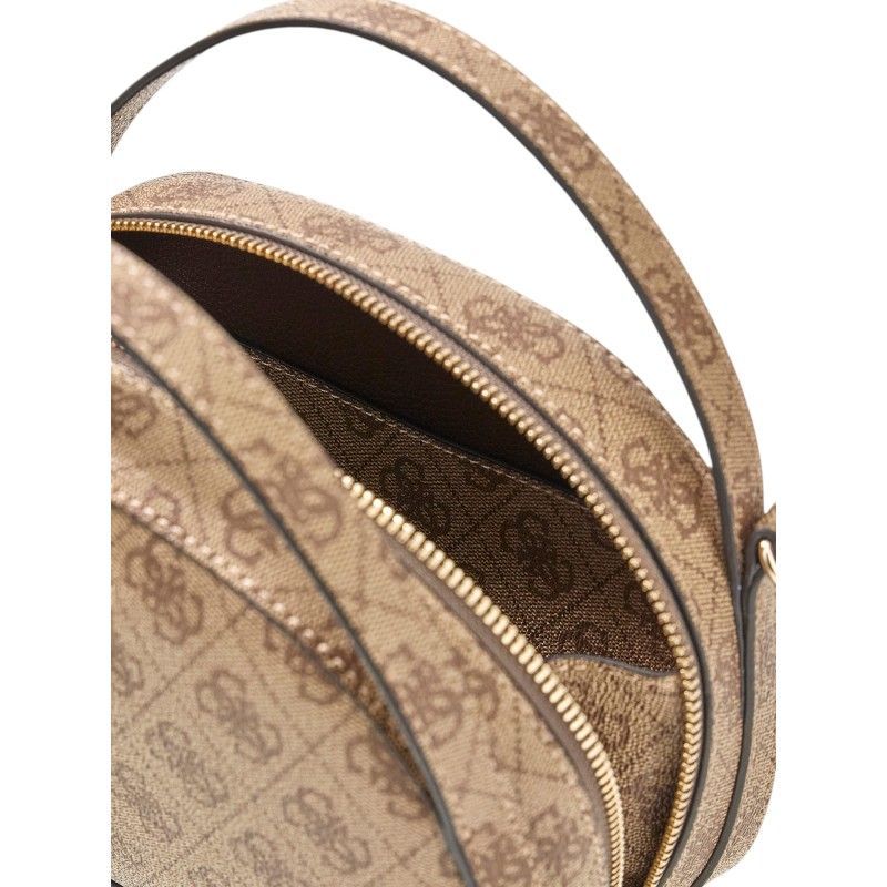 Guess - Coleen Logo Top Zip Crossbody - Bruin