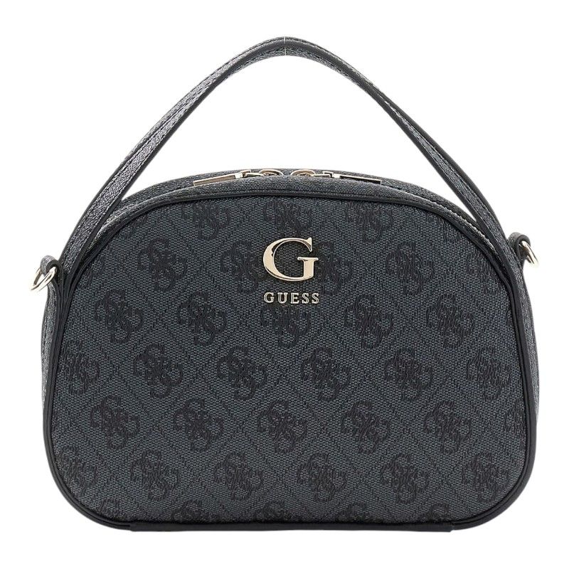Guess - Coleen Logo Top Zip Crossbody - Zwart