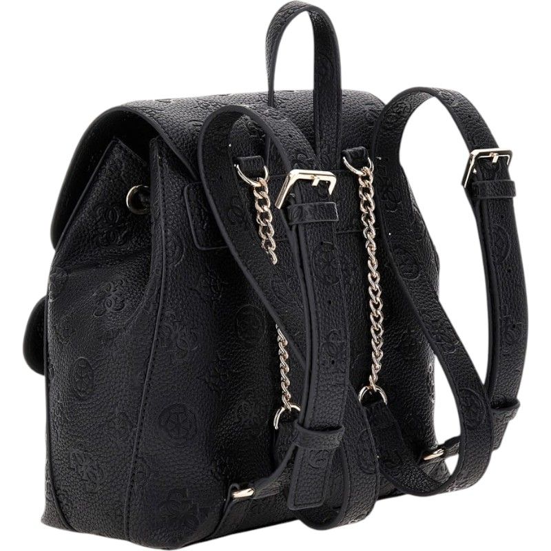 Guess - Cresidia II Sml Flap Backpack - Zwart