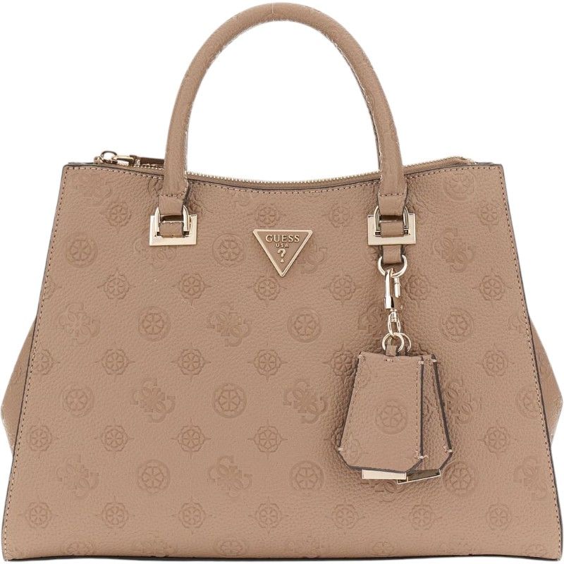 Guess - Cresidia II Society Satchel - Beige