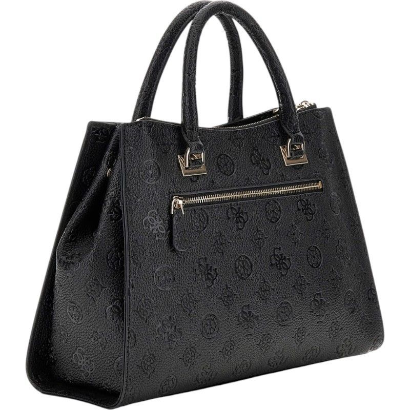 Guess - Cresidia II Society Satchel - Zwart