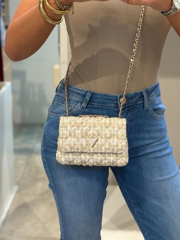 Guess - Giully Mini 2 Comp Cnvrtbl - Goud