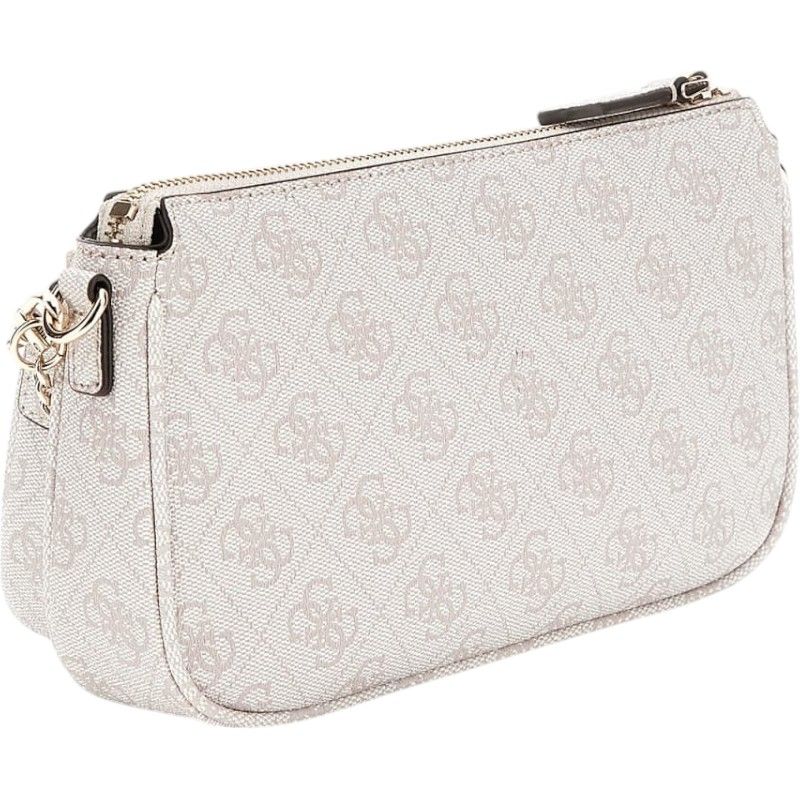 Guess - Noelle Dbl Pouch Crossbody - Beige