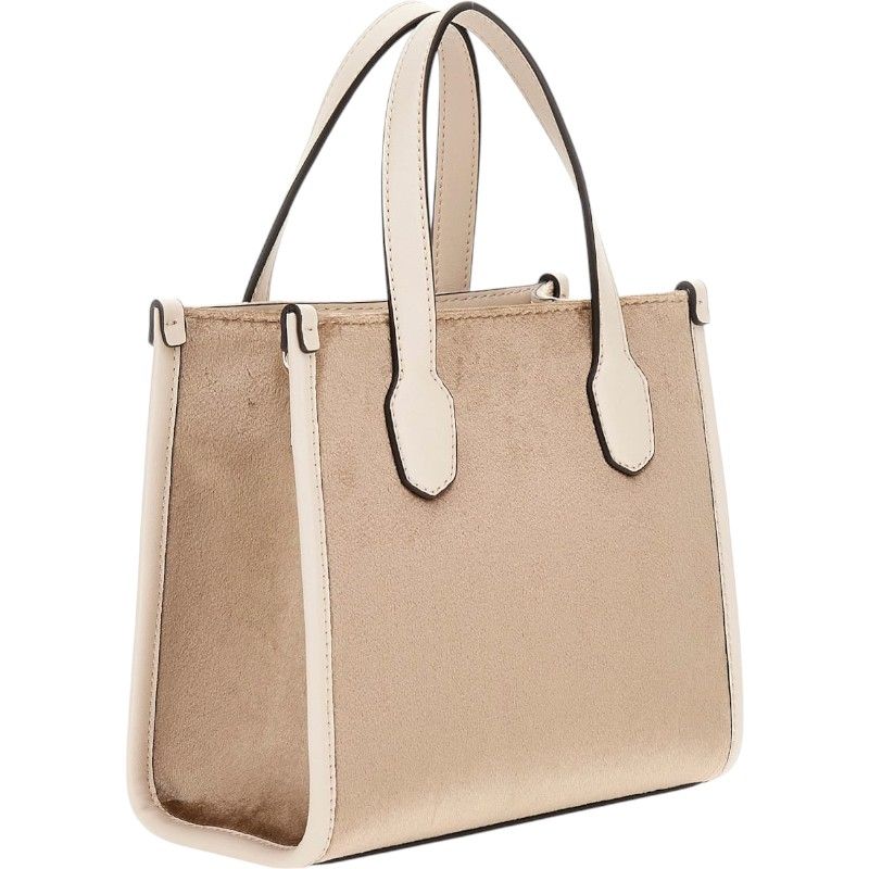 Guess - Silvana Mini 2 Comp Tote - Goud