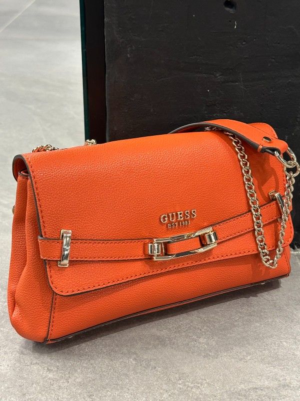 Guess - Silvye Convertible Xbody Flap - Oranje