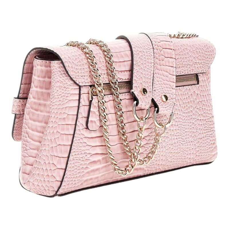 Guess - Silvye Convertible Xbody Flap - Roze