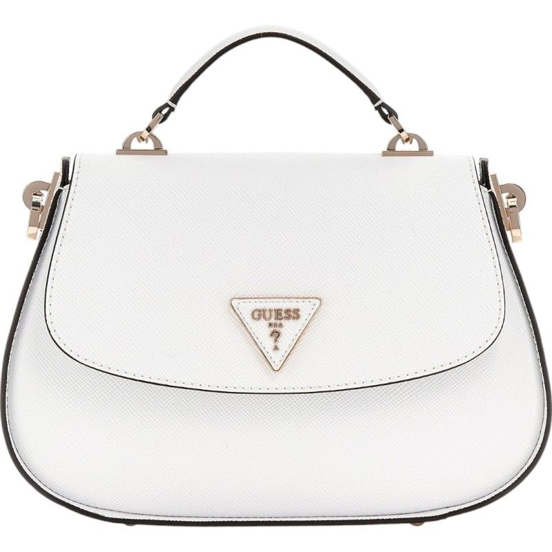 Guess - Eco Jazlynn Top Handle Flap - Wit