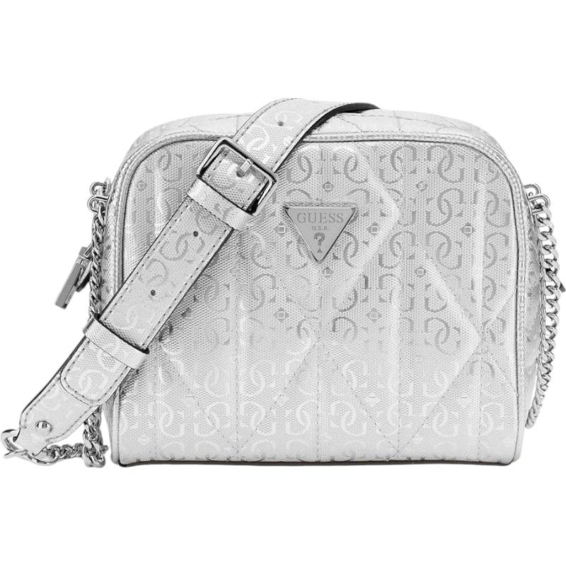 Guess - Aldina Camera Crossbody - Zilver