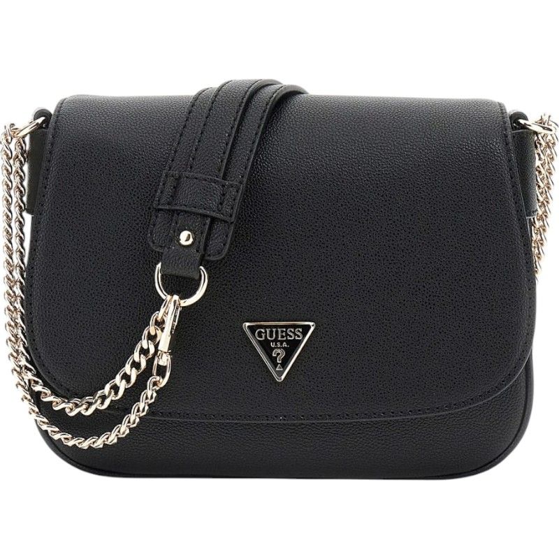 Guess - Fedora Flap Shoulder Bag - Zwart
