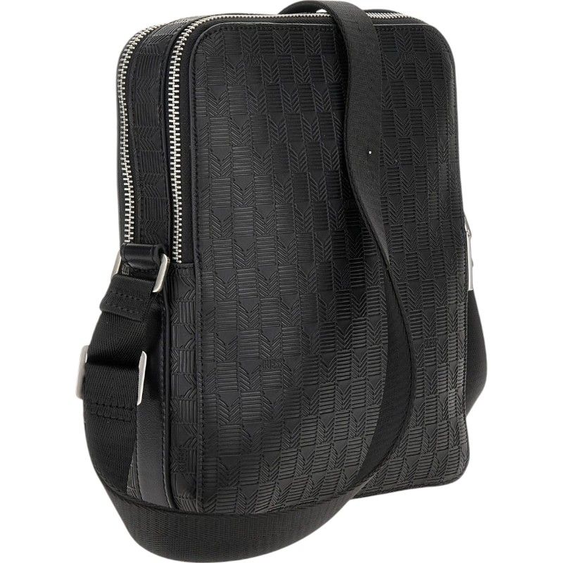 Guess - Torino Dbl Zip Xbody - Zwart