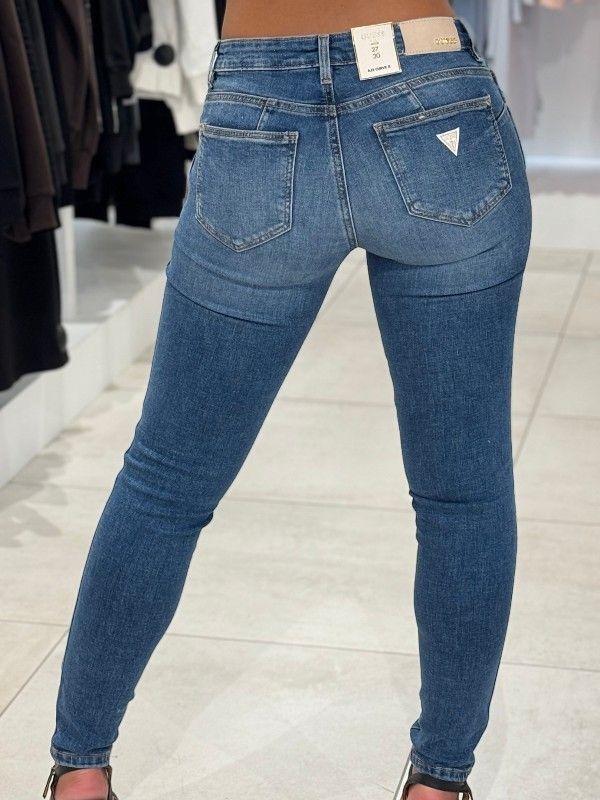 Guess - Curve X Skinny Mid - Blauw