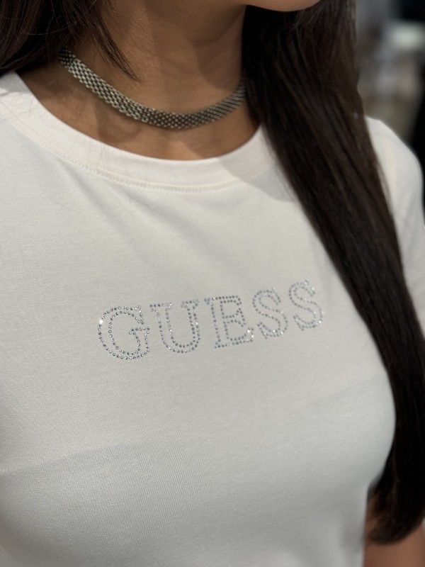 Guess Active - Briana Ss T-shirt - Beige