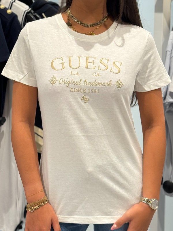 Guess Active - Gloria Ss T-shirt - Wit