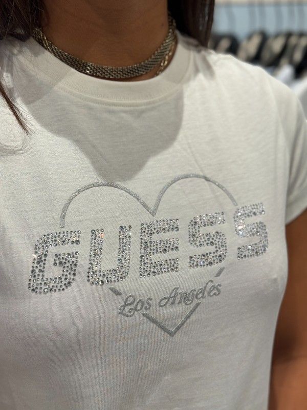 Guess Active - Narciso Cn T-shirt - Wit