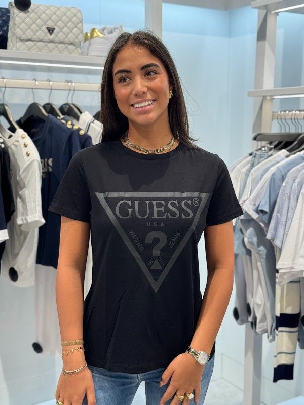 Guess Active - Adele Crop T-shirt - Zwart