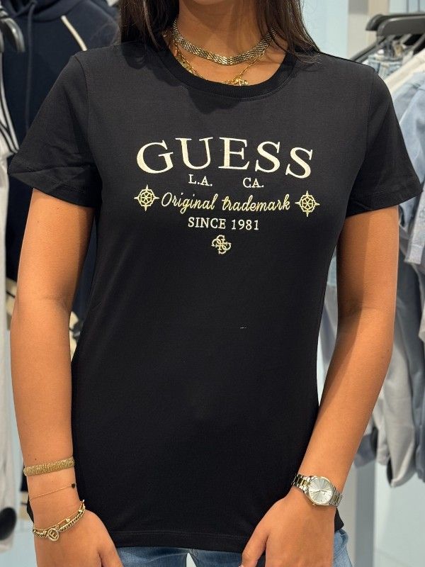 Guess Active - Gloria Ss T-shirt - Zwart
