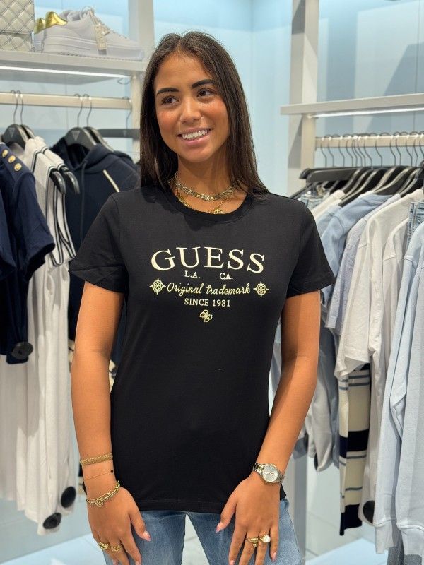 Guess Active - Gloria Ss T-shirt - Zwart