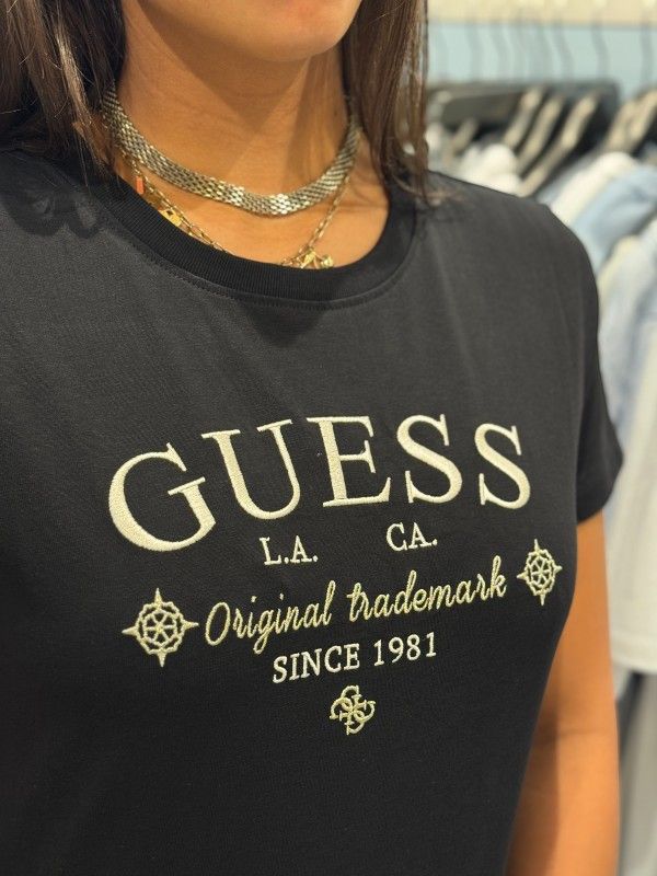 Guess Active - Gloria Ss T-shirt - Zwart