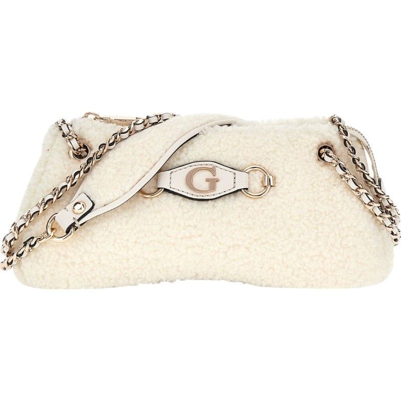Guess - Aslia Cnvtbl Top Zip Bag - Wit
