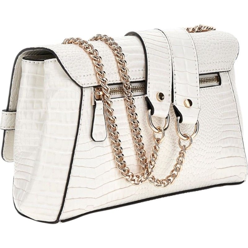 Guess - Silvye Convertible Xbody Flap - Wit