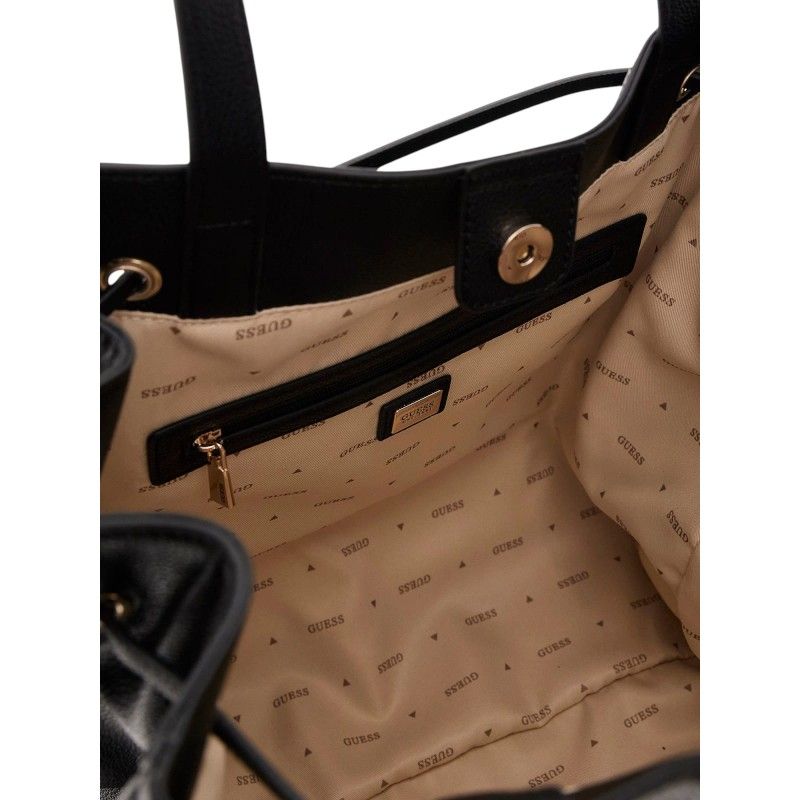 Guess - Calebra Drawstring Tote - Zwart