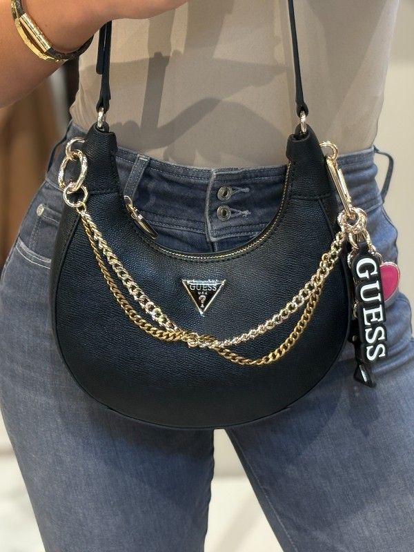 Guess - Davina Shoulder Bag - Zwart