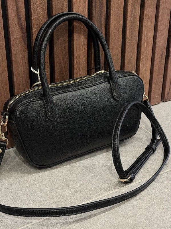 Guess - Davina Small Satchel - Zwart