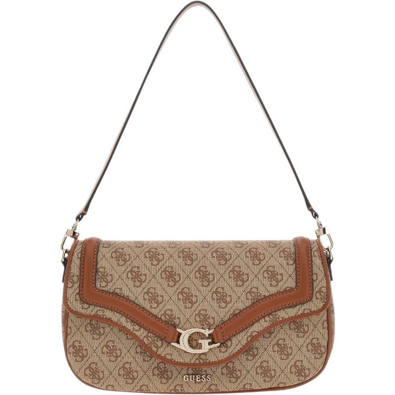 Guess - Dea Flap Shoulder Bag - Bruin