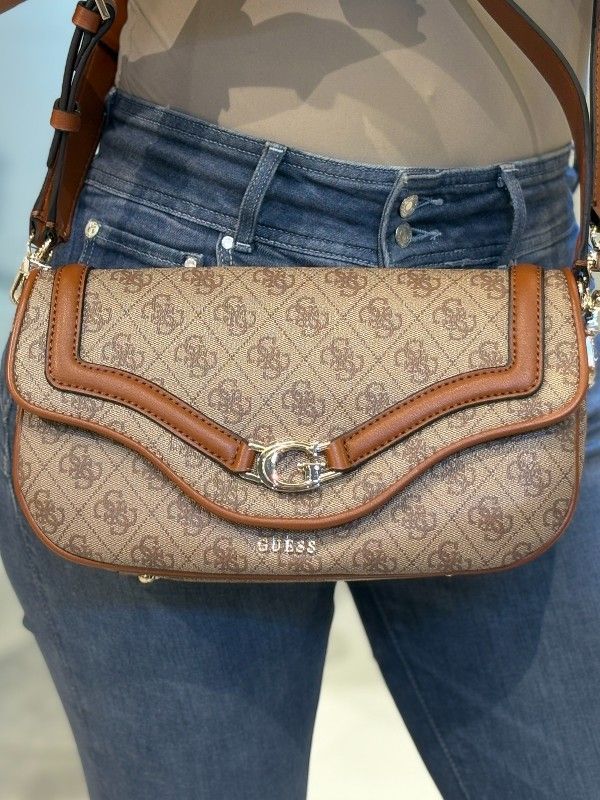 Guess - Dea Mini Crossbody Flap - Bruin