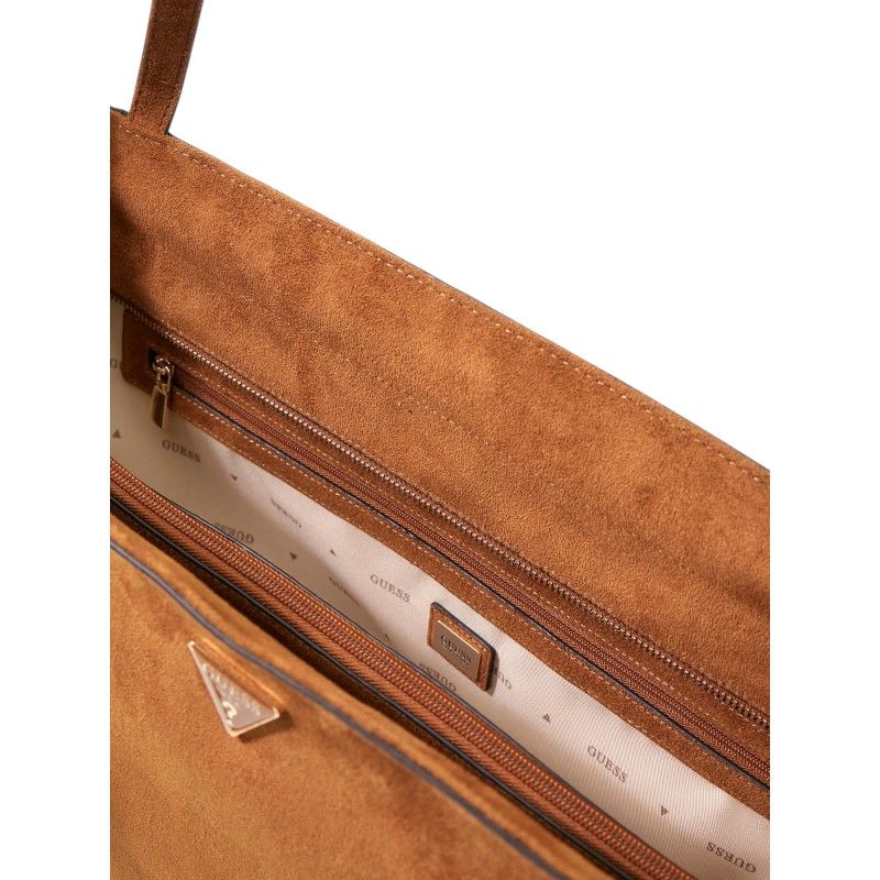 Guess - Devon 3 Comp Tote - Cognac
