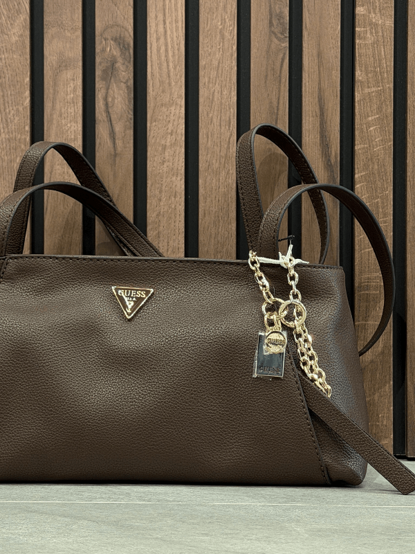 Guess - Devon Shoulder Satchel - Bruin
