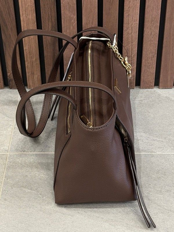 Guess - Devon Shoulder Satchel - Bruin