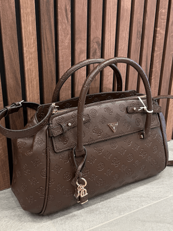 Guess - Diana 3 Comp Satchel - Bruin