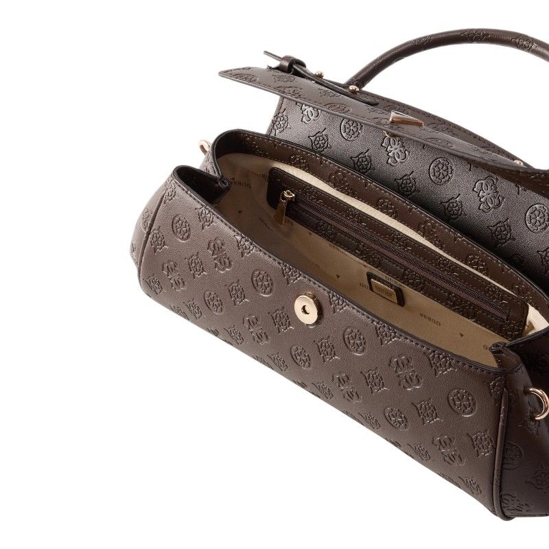 Guess - Diana Mini Top Handle Flap - Bruin