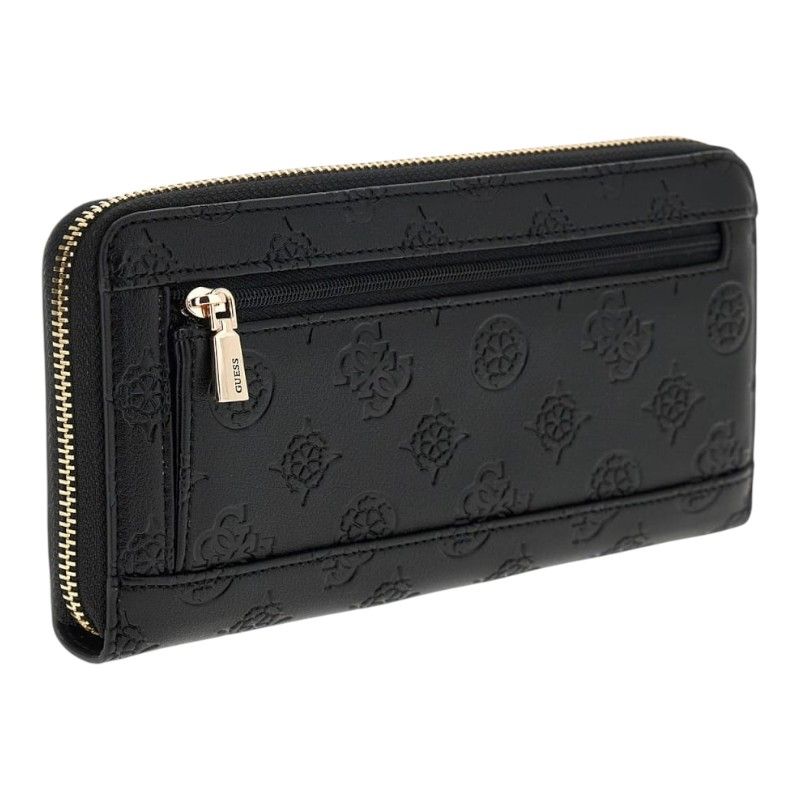 Guess - Diana Slg Large Zip Around - Zwart