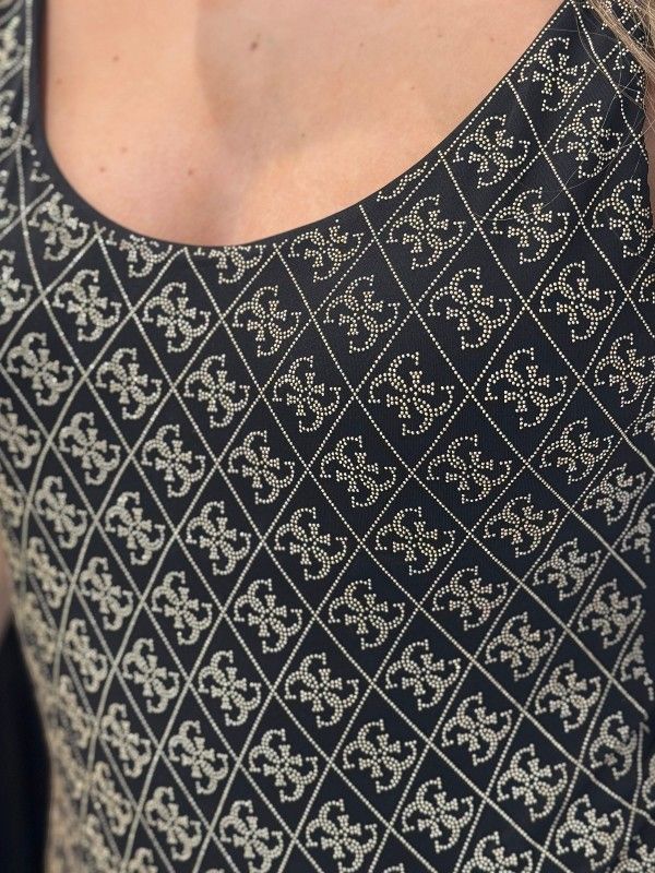 Guess - Diane One Piece Swimsuit - Zwart