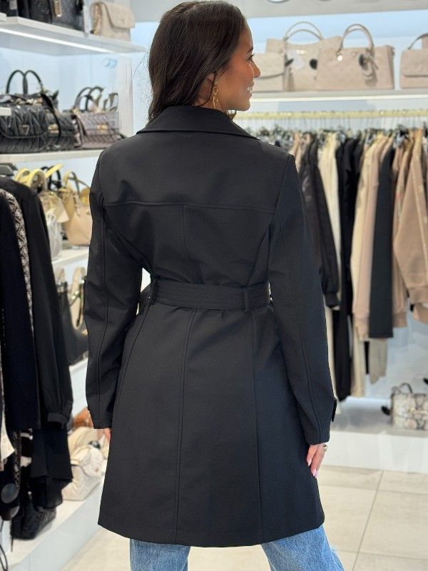 Guess - Diletta 2 In 1 Trench - Zwart