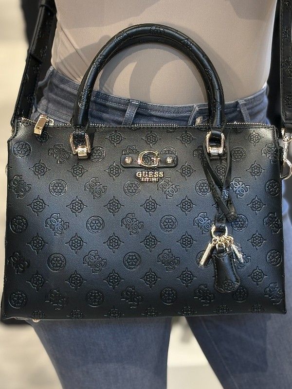 Guess - Dita Multi Comp Satchel - Zwart