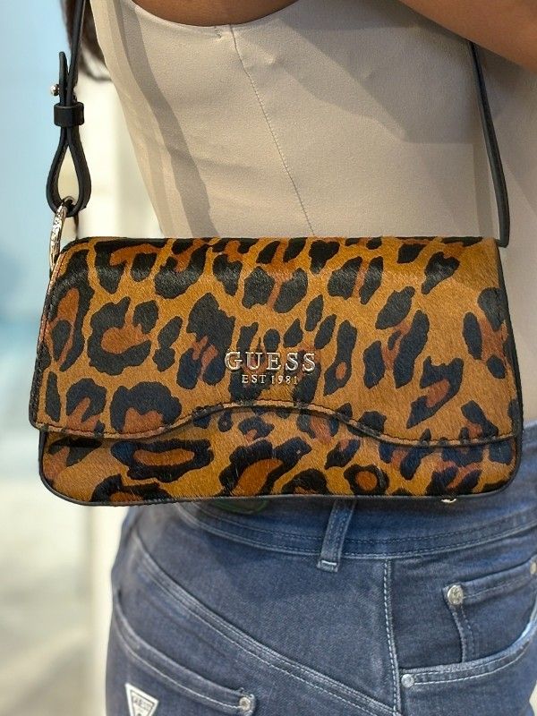 Guess - Domitilla Shoulder Bag - Bruin