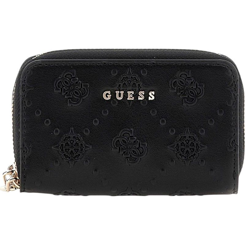 Guess - Double Zip Mini Wallet - Zwart