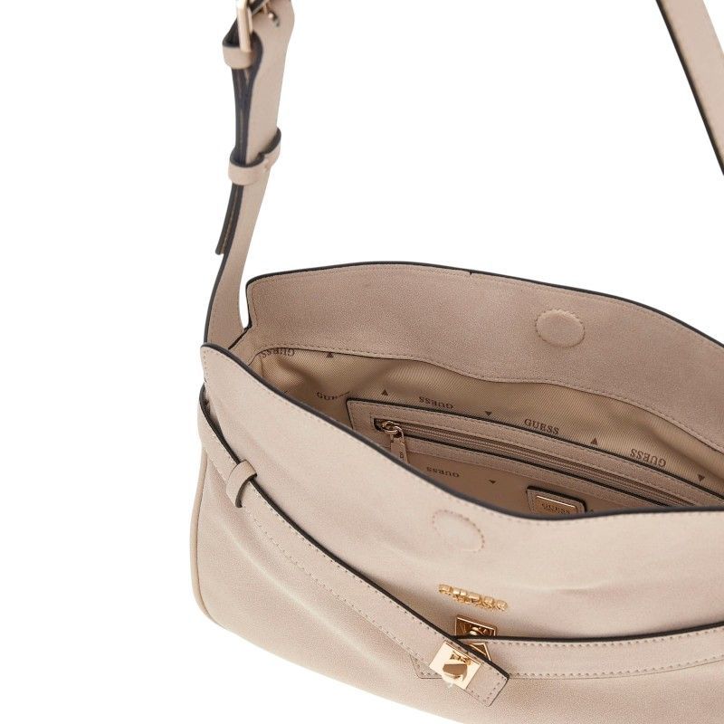 Guess - Ella shoulder Bag - Beige
