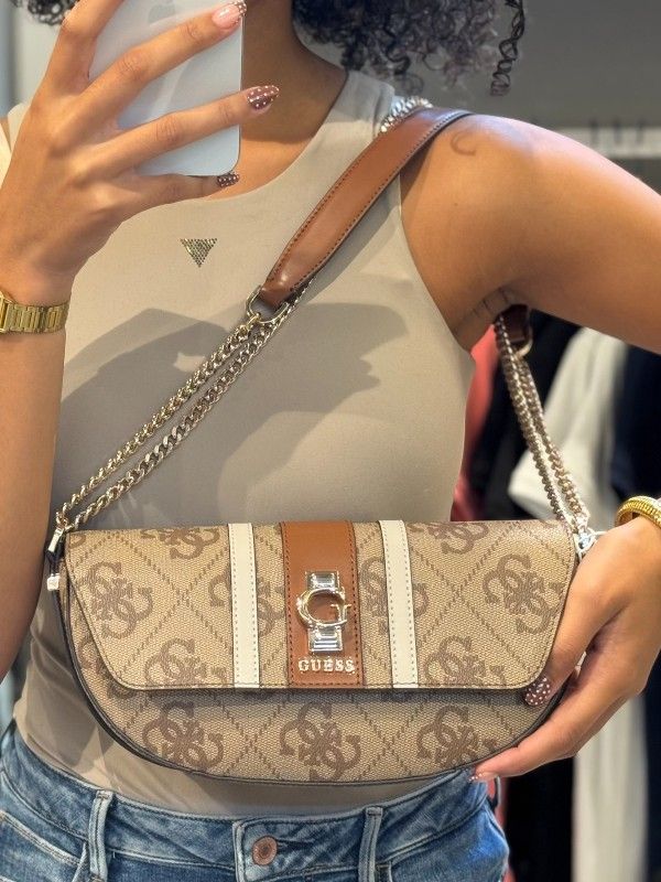 Guess - Erenia Convertible Xbody Flap - Bruin