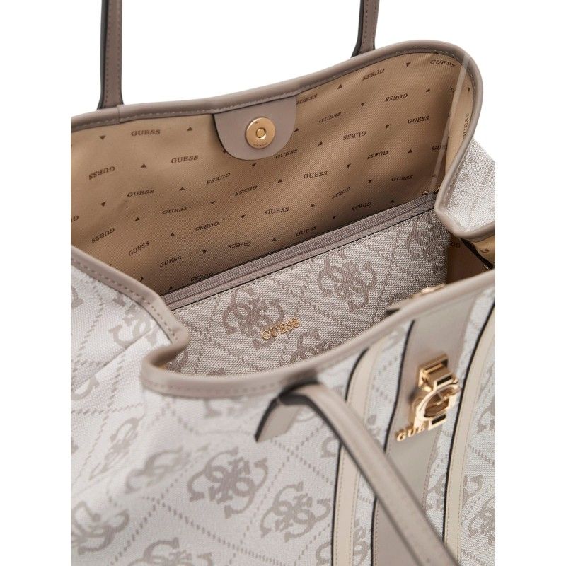 Guess - Erenia Large 2 In 1 Tote - Beige