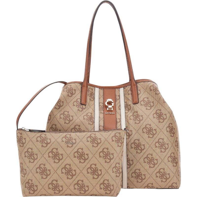 Guess - Erenia Large 2 In 1 Tote - Bruin