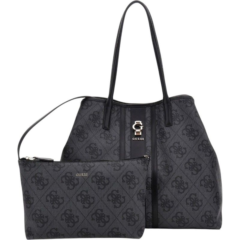 Guess - Erenia Large 2 In 1 Tote - Zwart