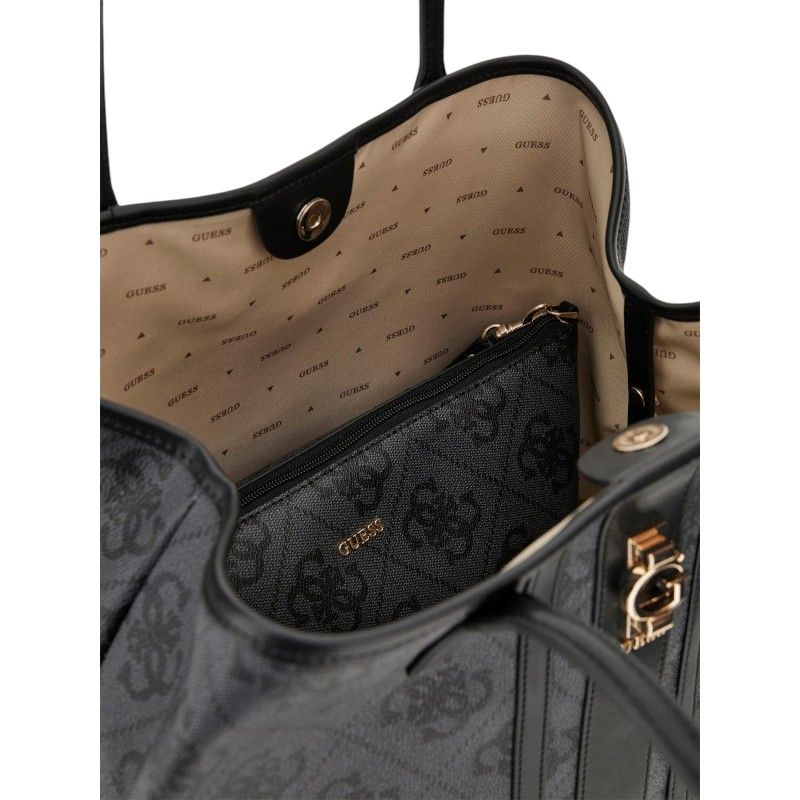 Guess - Erenia Large 2 In 1 Tote - Zwart