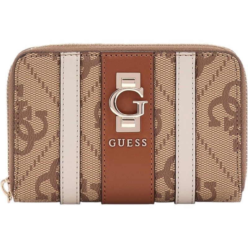 Guess - Erenia Slg Medium Zip Around - Beige