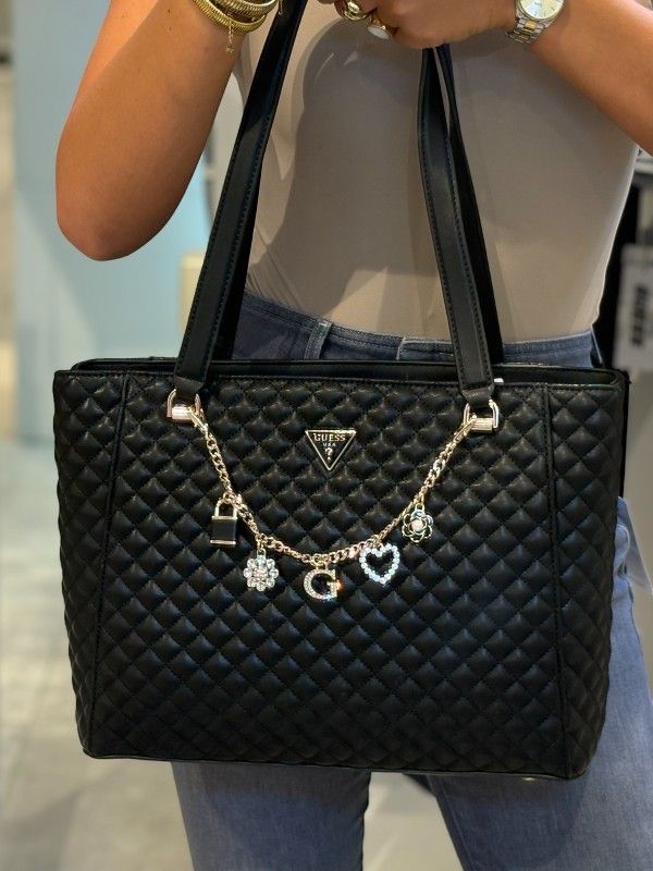 Guess - Everlee Noel Tote - Zwart