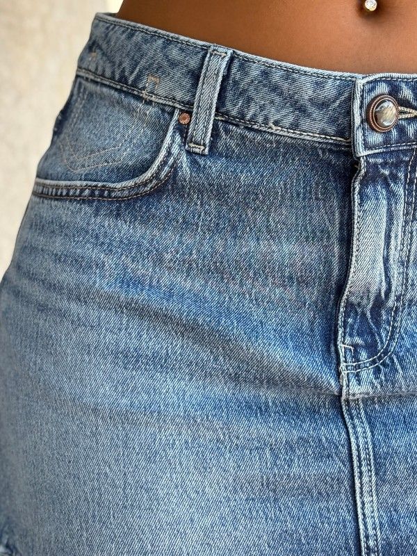 Guess - Faith Mini Skirt - Blauw