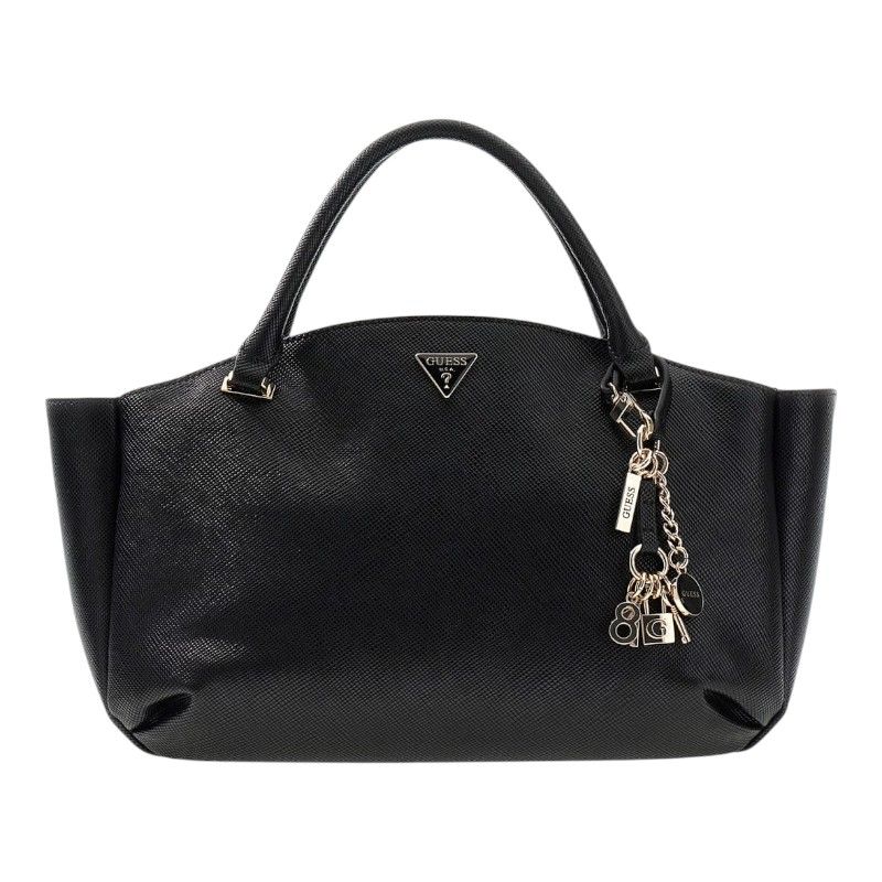 Guess - Gilda 3 Comp Satchel - Zwart